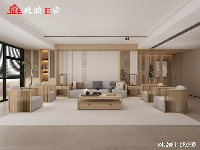 搭配方案品味生活的静谧时光开元棋牌北欧E家实木家具(图1)